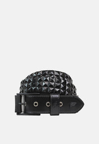 Triple S Studded Leather Belt