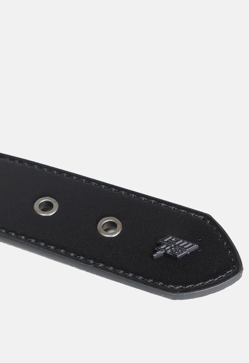 Triple S Studded Leather Belt