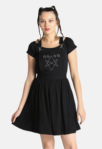 Destroya Pinafore Dress