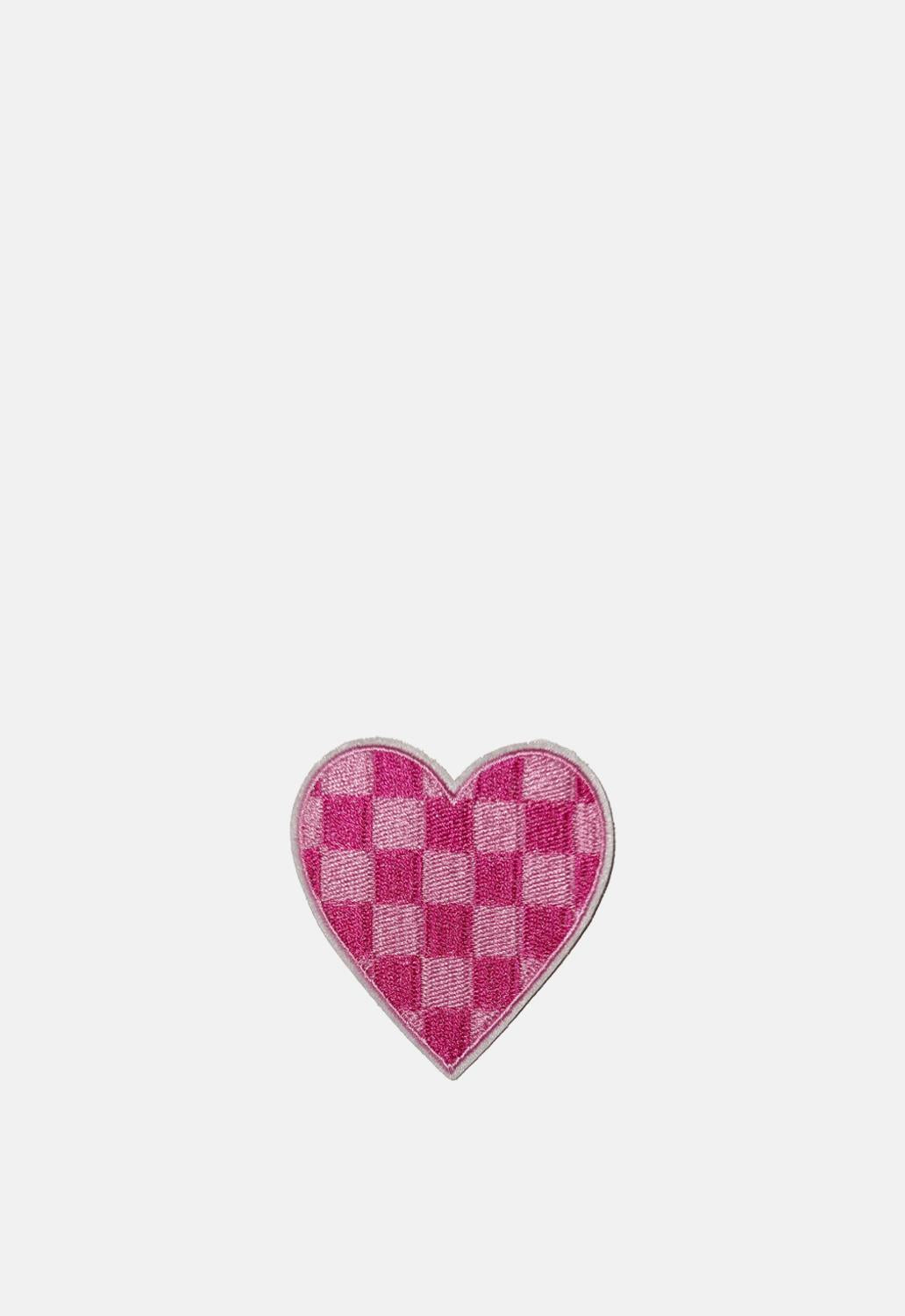 Checkerboard Heart Patch