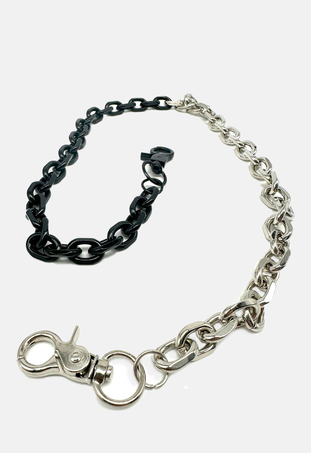 Two Tone Wallet Chain