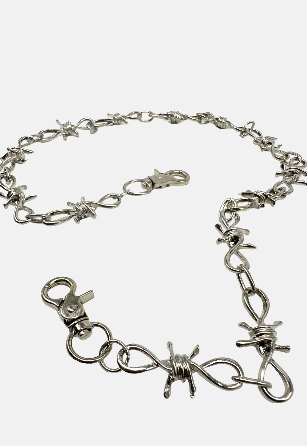 Barbed Wire Wallet Chain