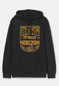 Black Bring Me The Horizon Dynamite Band Hoodie. Pullover hoodie with drawstring cord and kangaroo pouch. True to size.