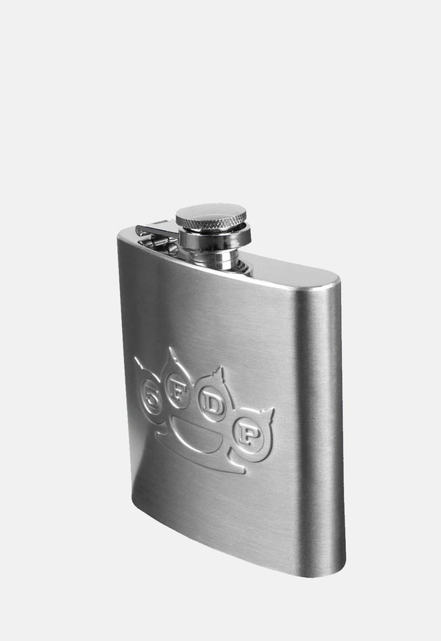 Embossed Hip Flask