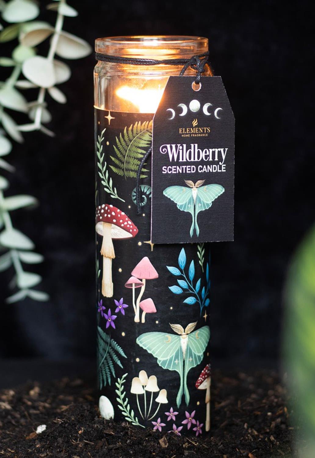 Dark Forest Wildberry Tube Candle