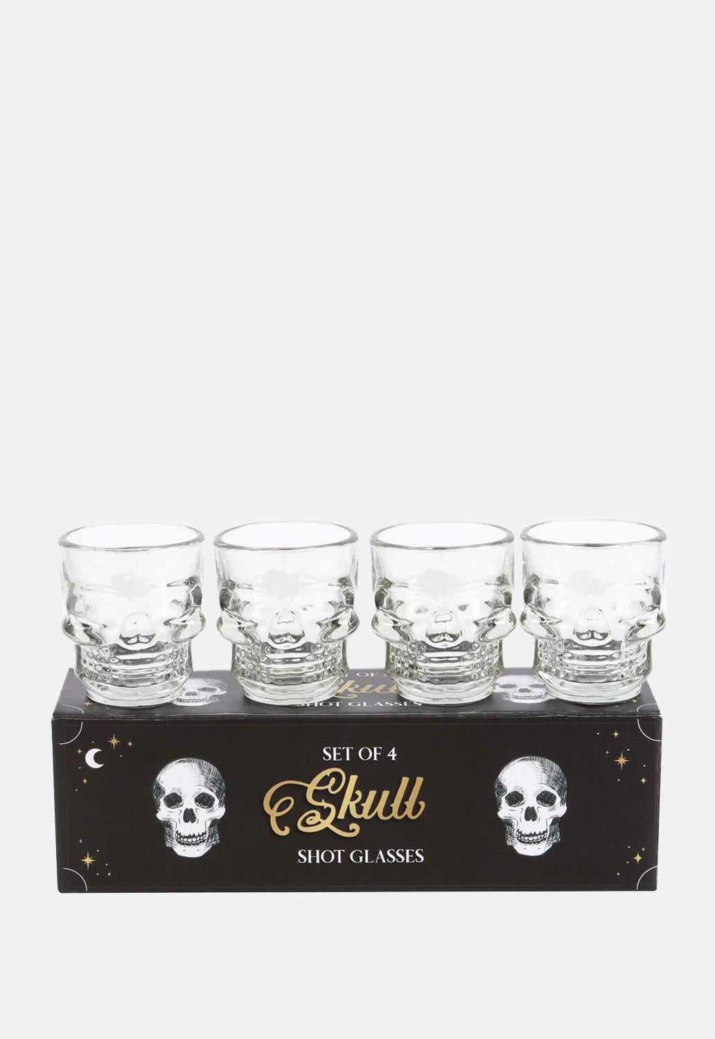 Skull Shot Glasses 4 Pack