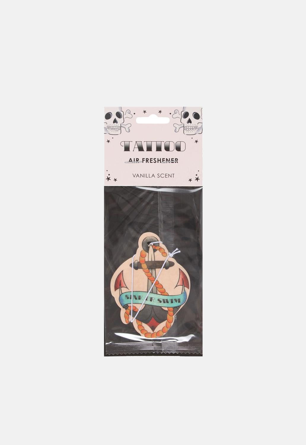 Tattoo Anchor Vanilla Scented Air Freshener