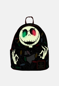 The Nightmare Before Christmas Jack Light Up Mini Backpack