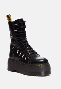 Jadon Max Buttero Leather Platform Boots