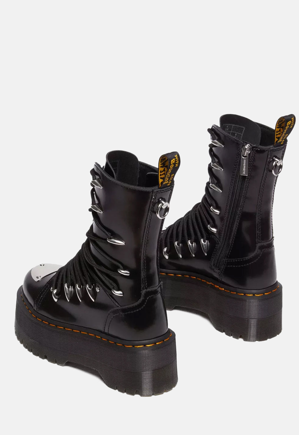 Jadon Max Buttero Leather Platform Boots