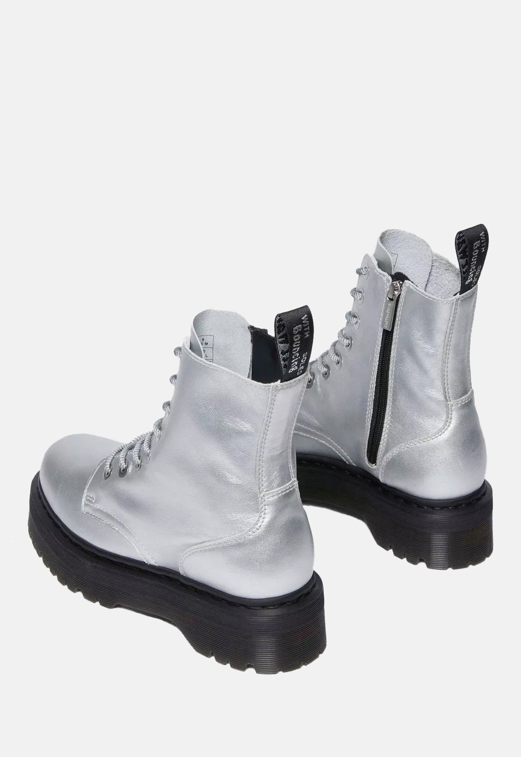 Dr. Martens Jadon SILVER シルバー Dr.Martens Jadon Max Silver Metallic Tumble SILVER 23FW-I