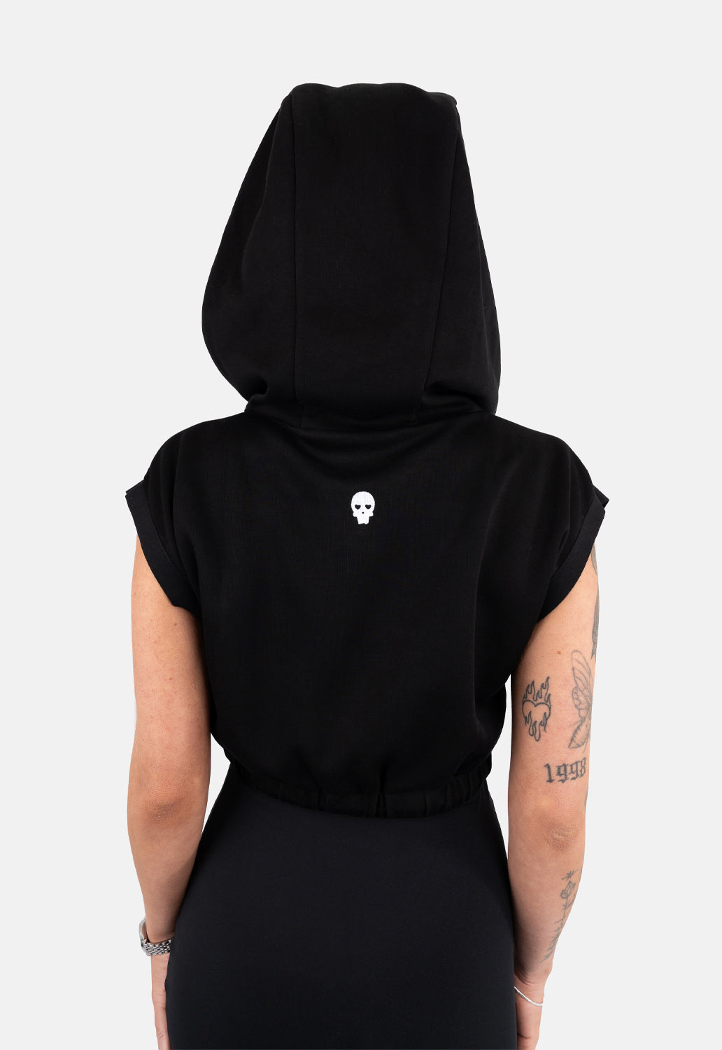 Kellin Cropped Tank Hoodie