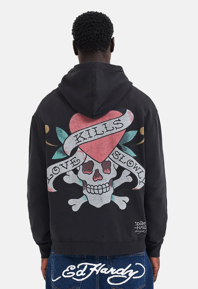 Love Kills Slowly Zip Hoodie