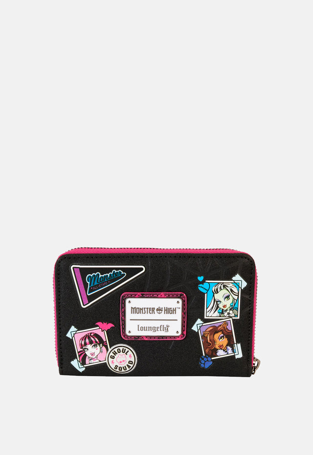 Monster High Crest Zip Around Wallet