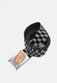 Oval Check Flame Belt