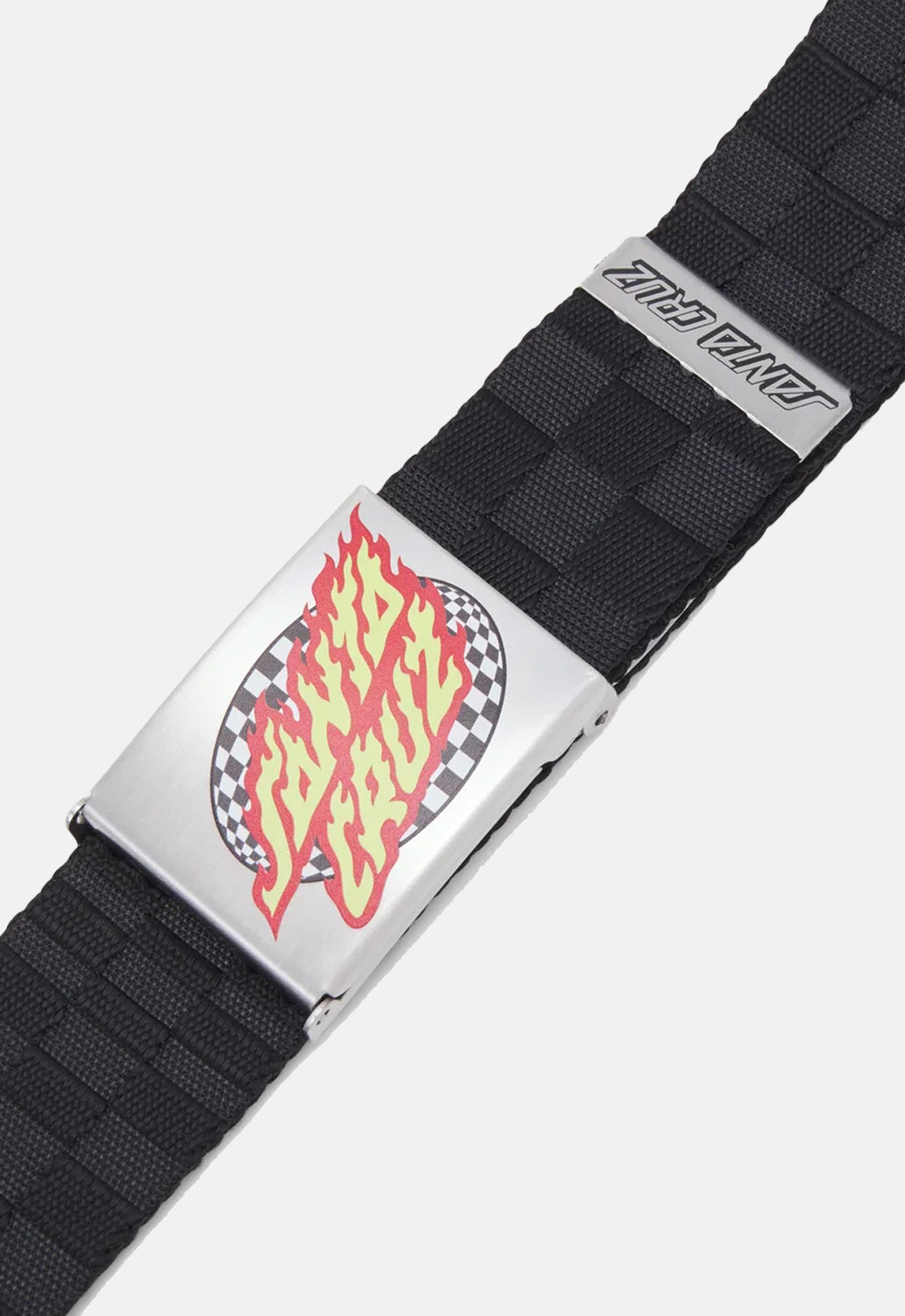 Oval Check Flame Belt