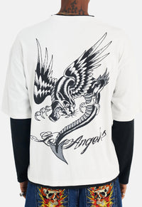 Panther Dragon Double Sleeve Long Sleeved Top