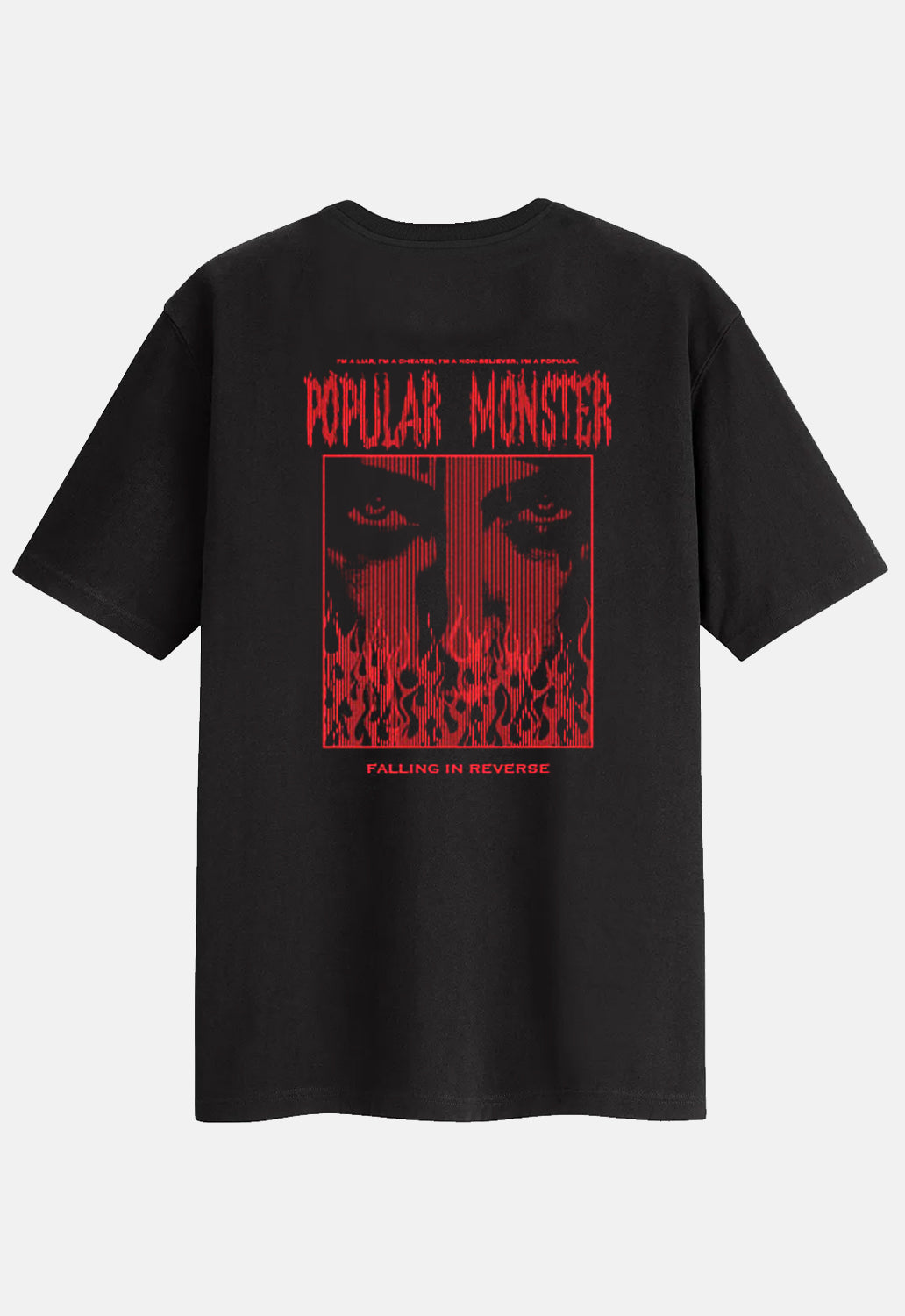 Popular Monster Flames T-Shirt