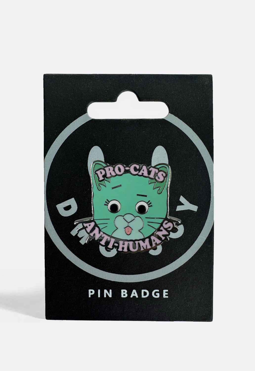 Anti-Human Pin Badge