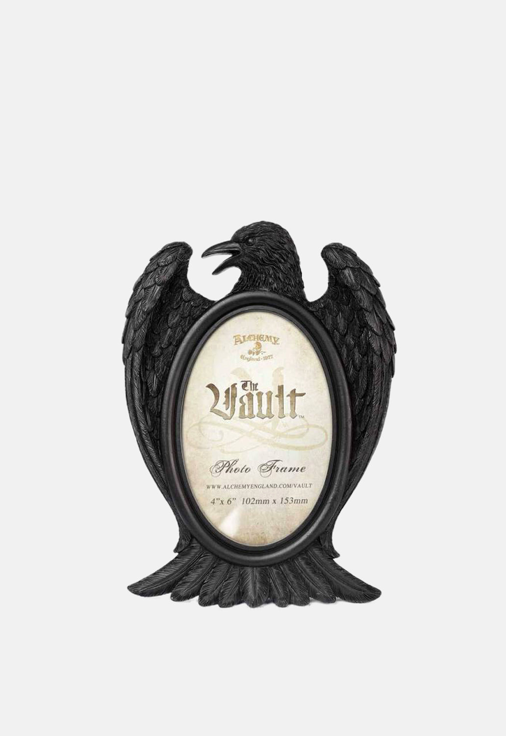 Black Raven Photo Frame