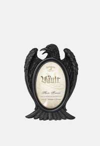Black Raven Photo Frame