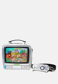 Nickelodeon Retro TV Triple Lenticular Crossbody Bag