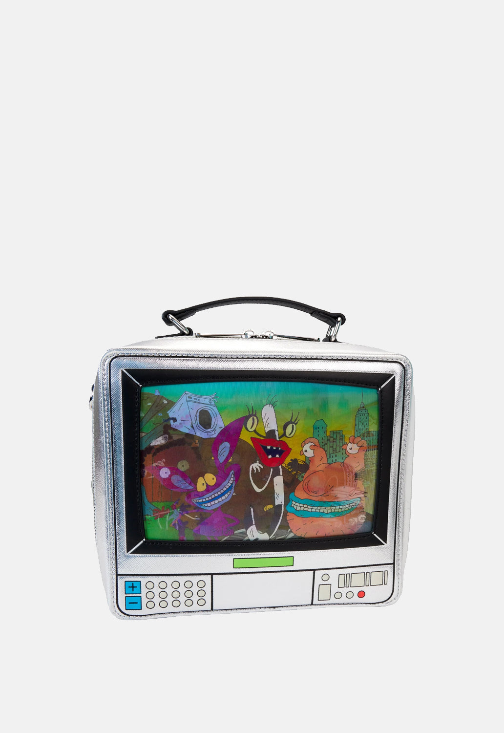 Nickelodeon Retro TV Triple Lenticular Crossbody Bag