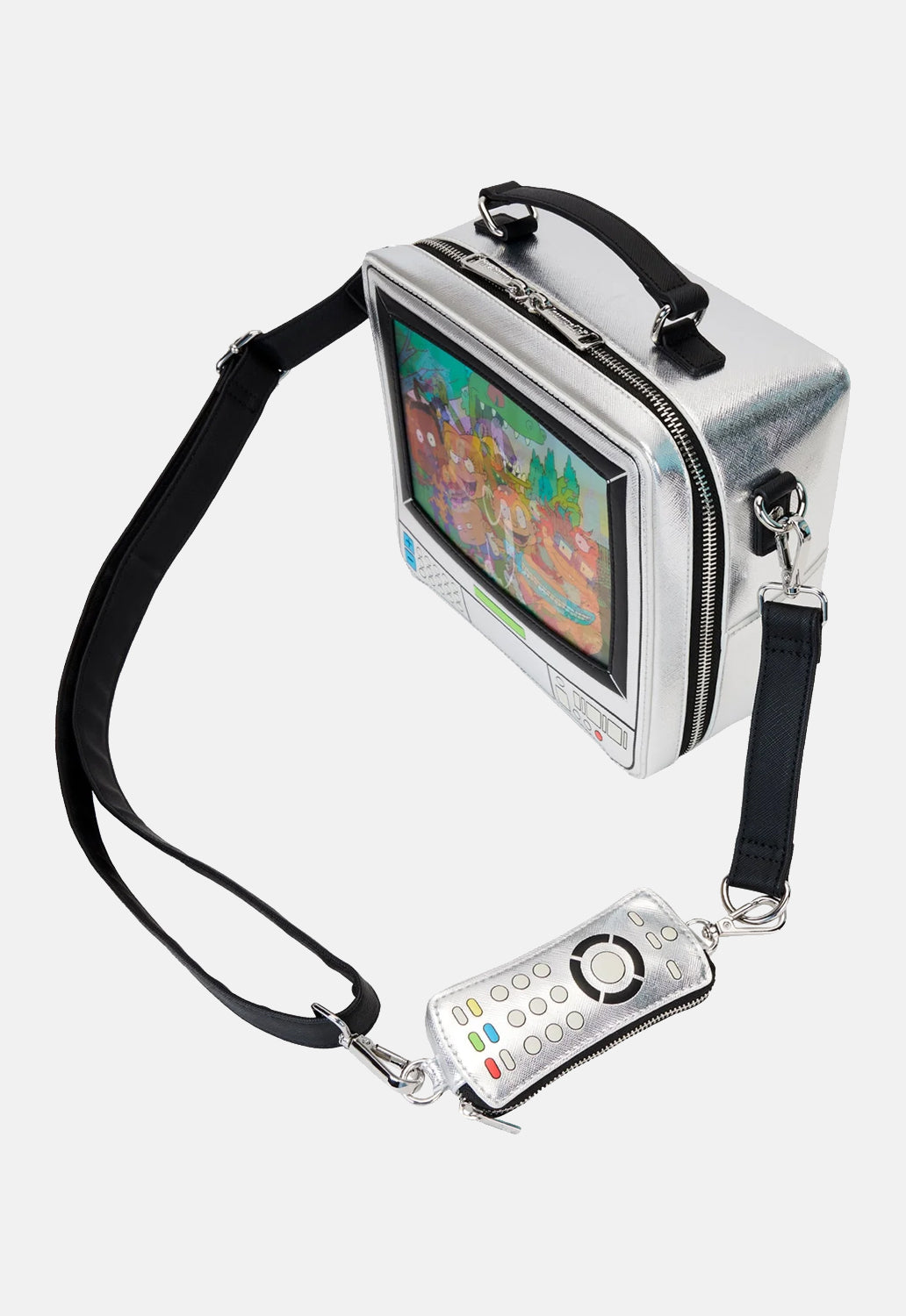 Nickelodeon Retro TV Triple Lenticular Crossbody Bag