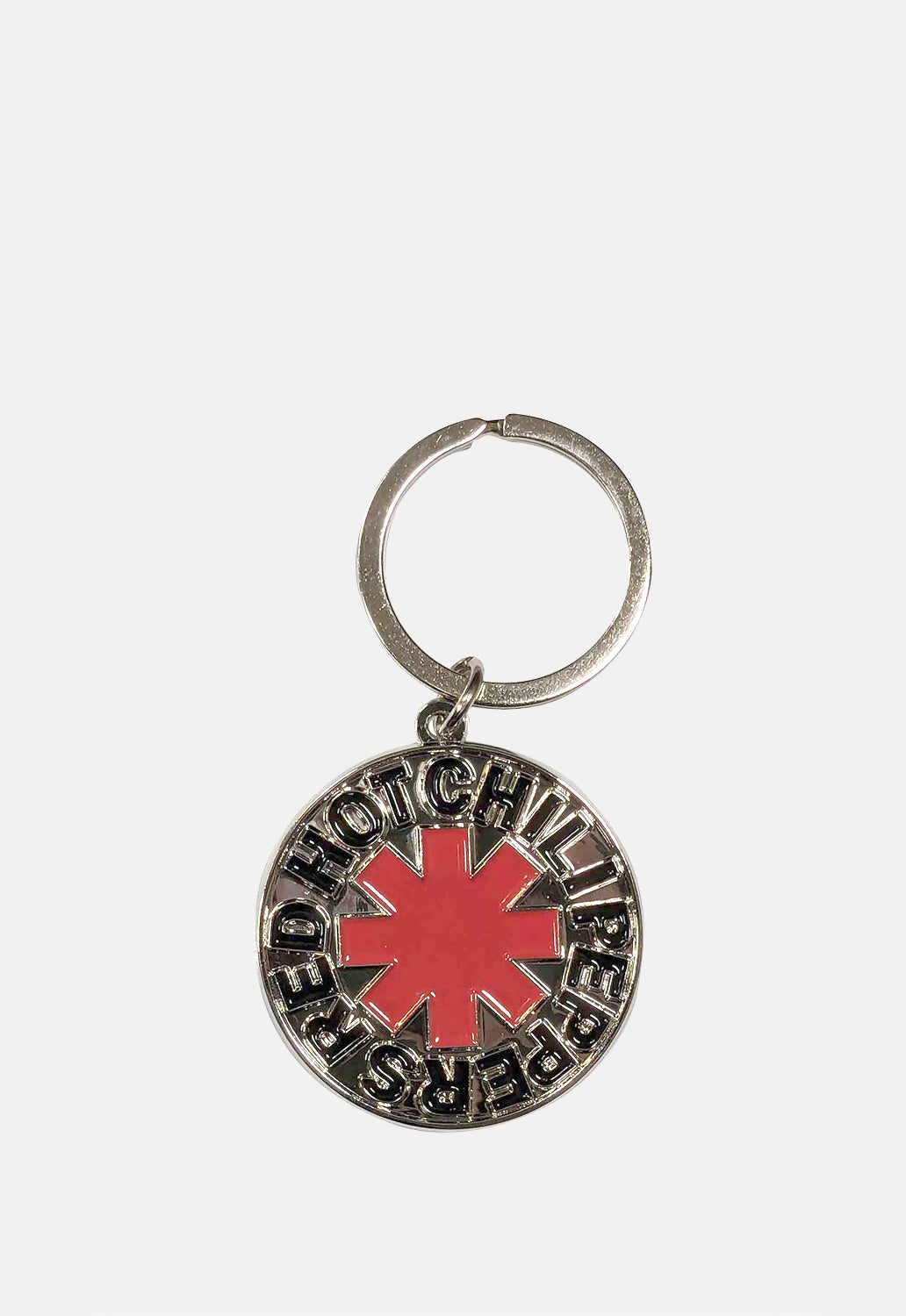 Asterix Logo Silver Keyring