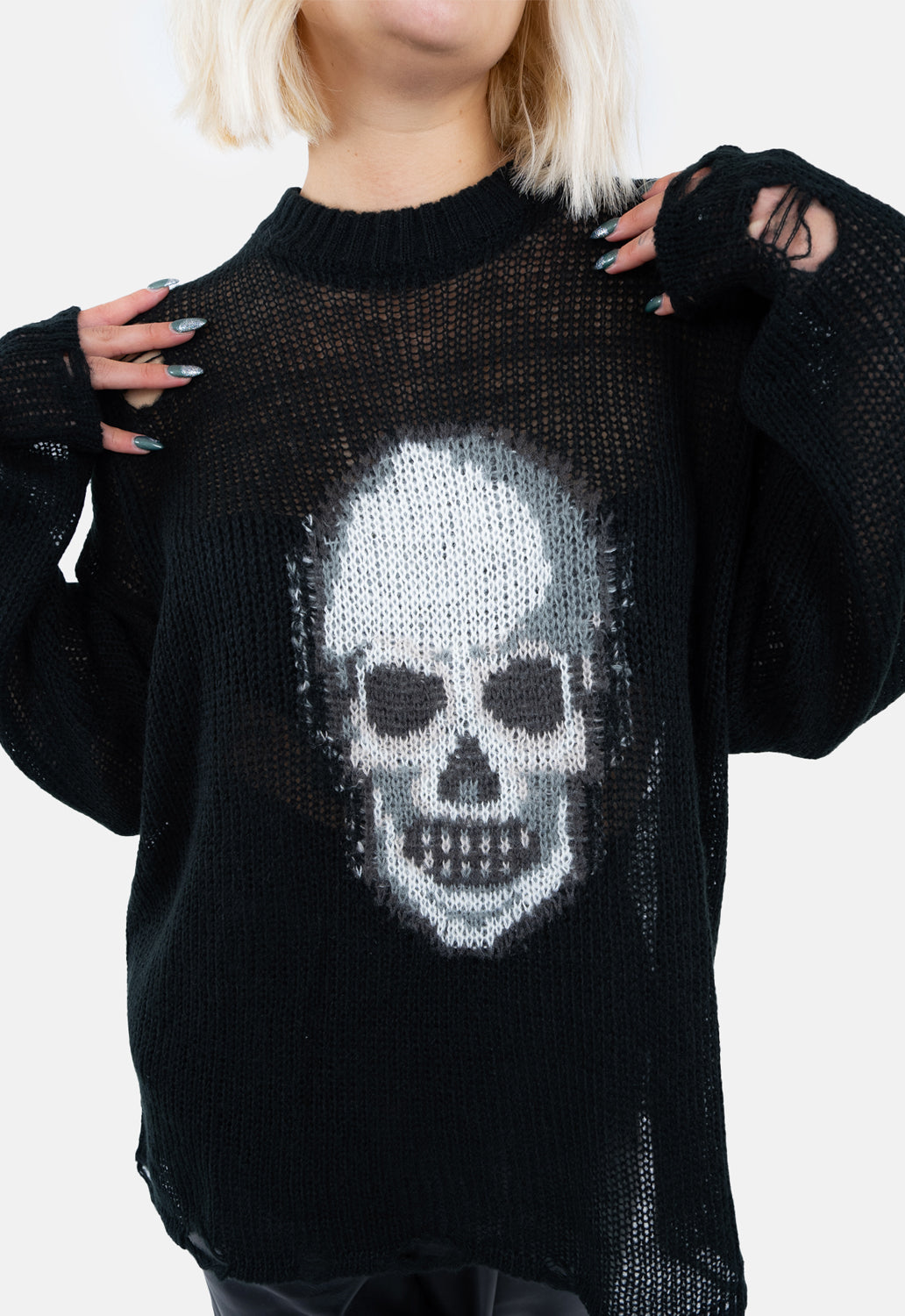 Skull Loose Knit