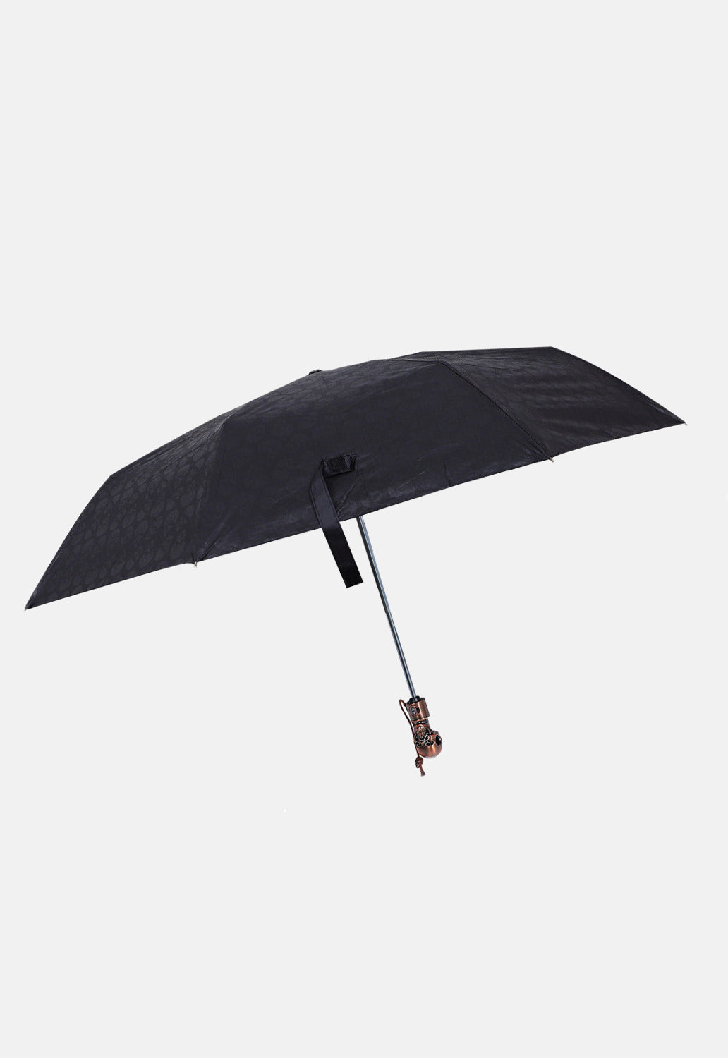 In The Shadows Skull Umbrella