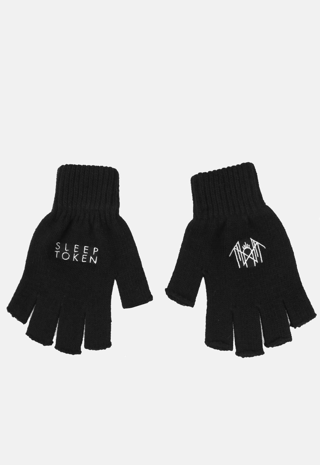 Logo & Sigil Fingerless Gloves