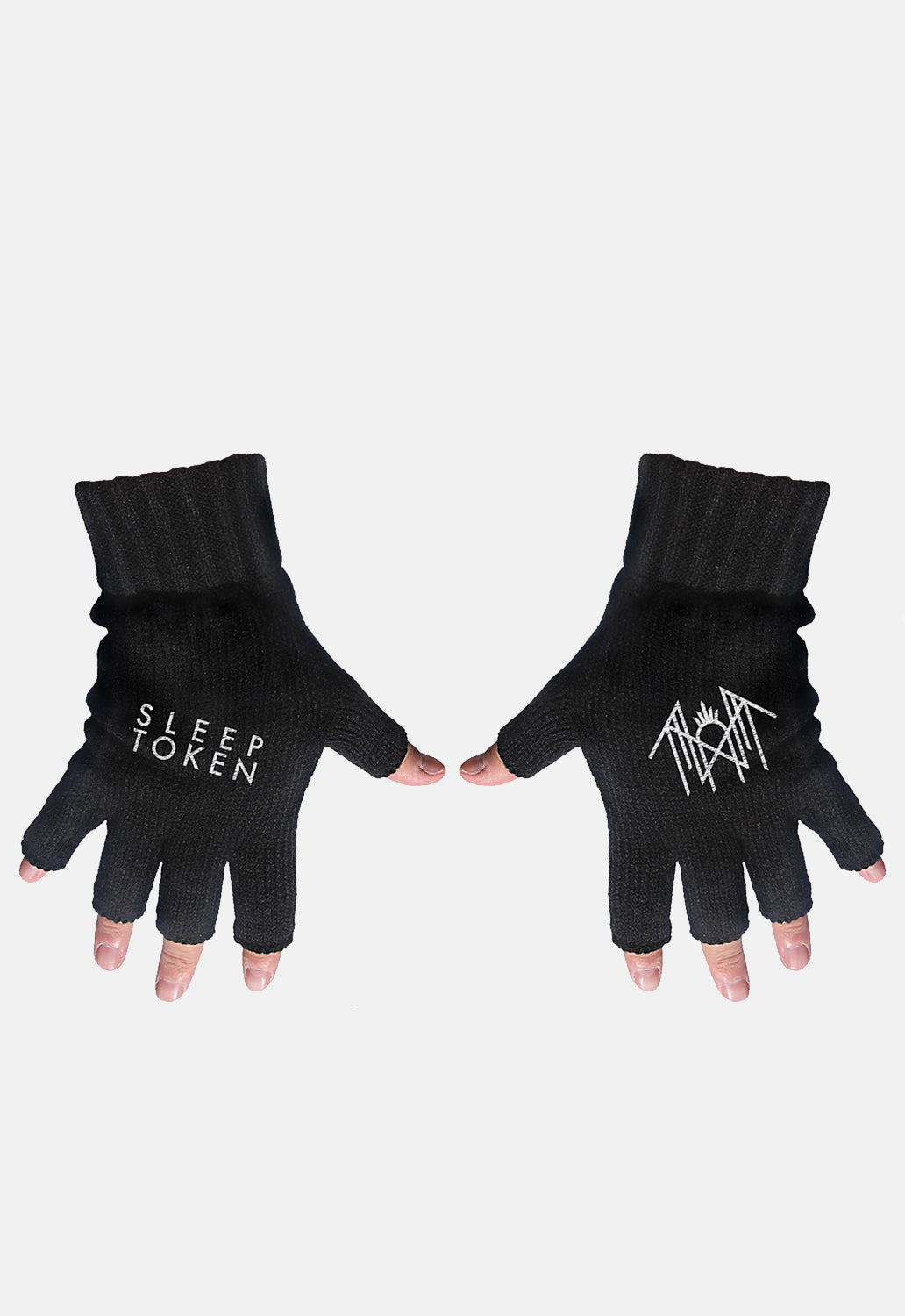 Logo & Sigil Fingerless Gloves