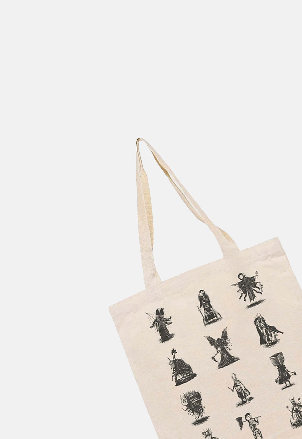 Characters Tote Bag