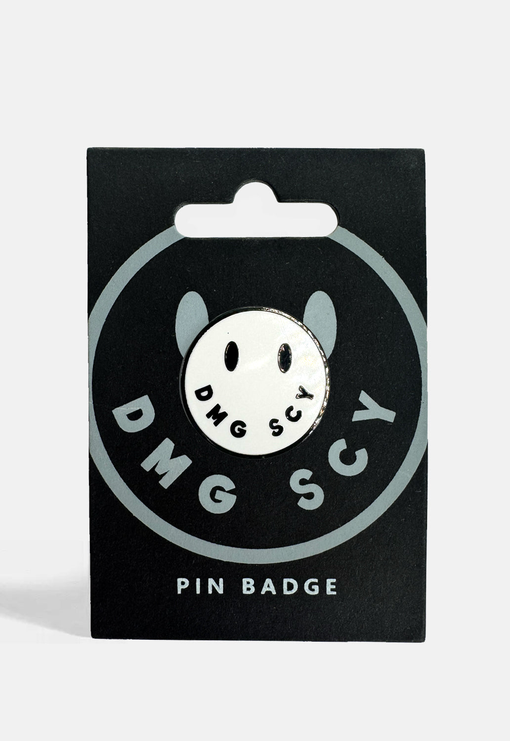 Smiley Pin Badge