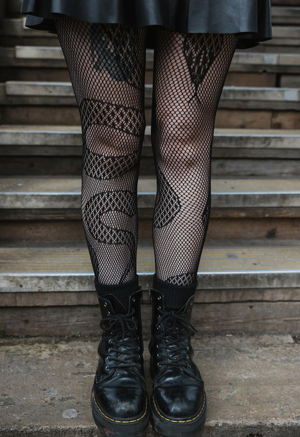 Snake Net Tights