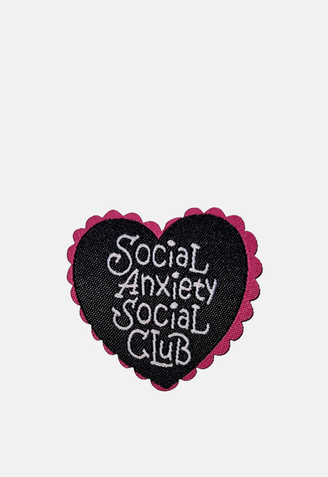 Social Anxiety Club Patch