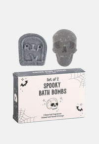 Set Of 2 Spooky Bath Bombs