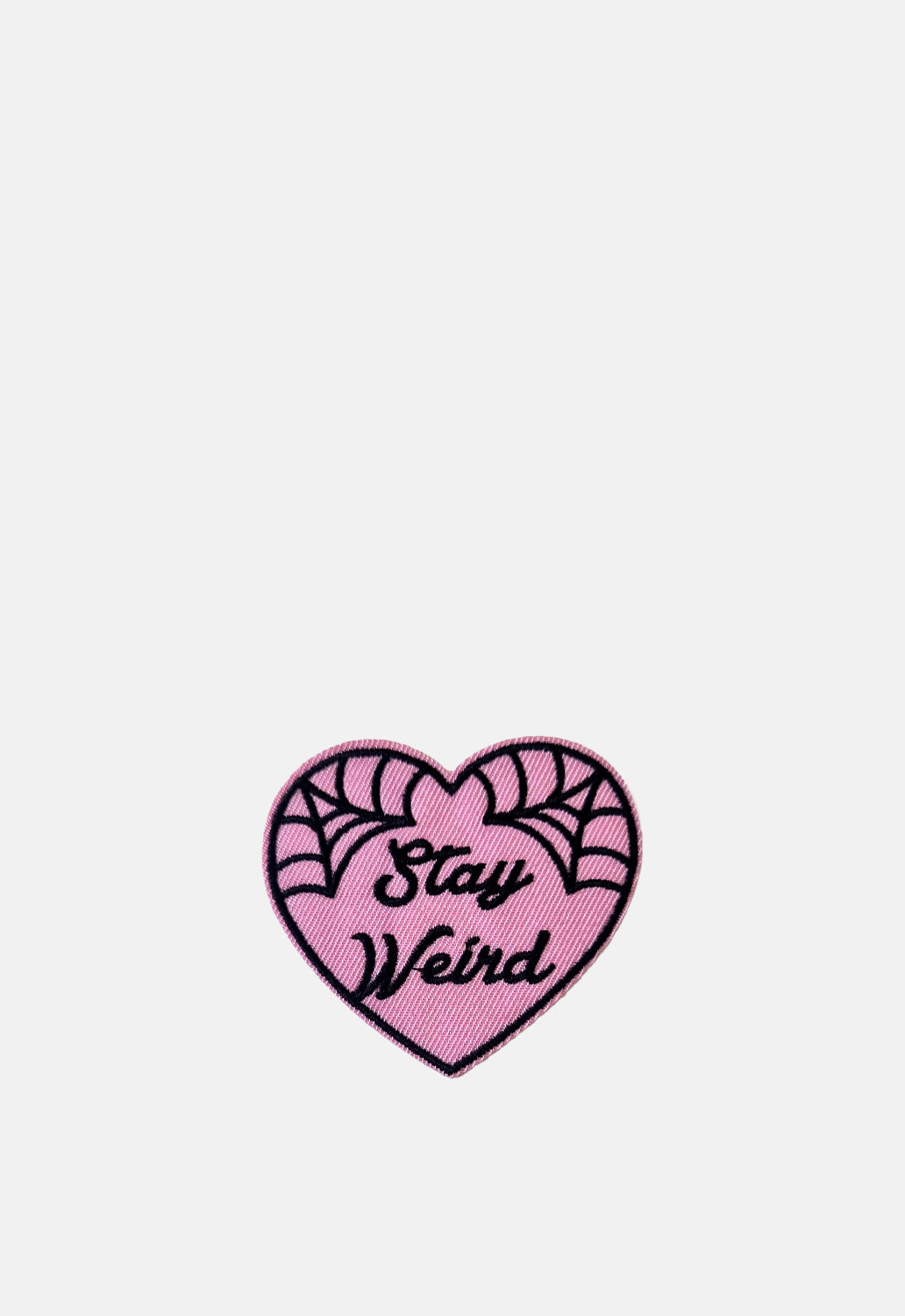 Stay Weird Heart Patch