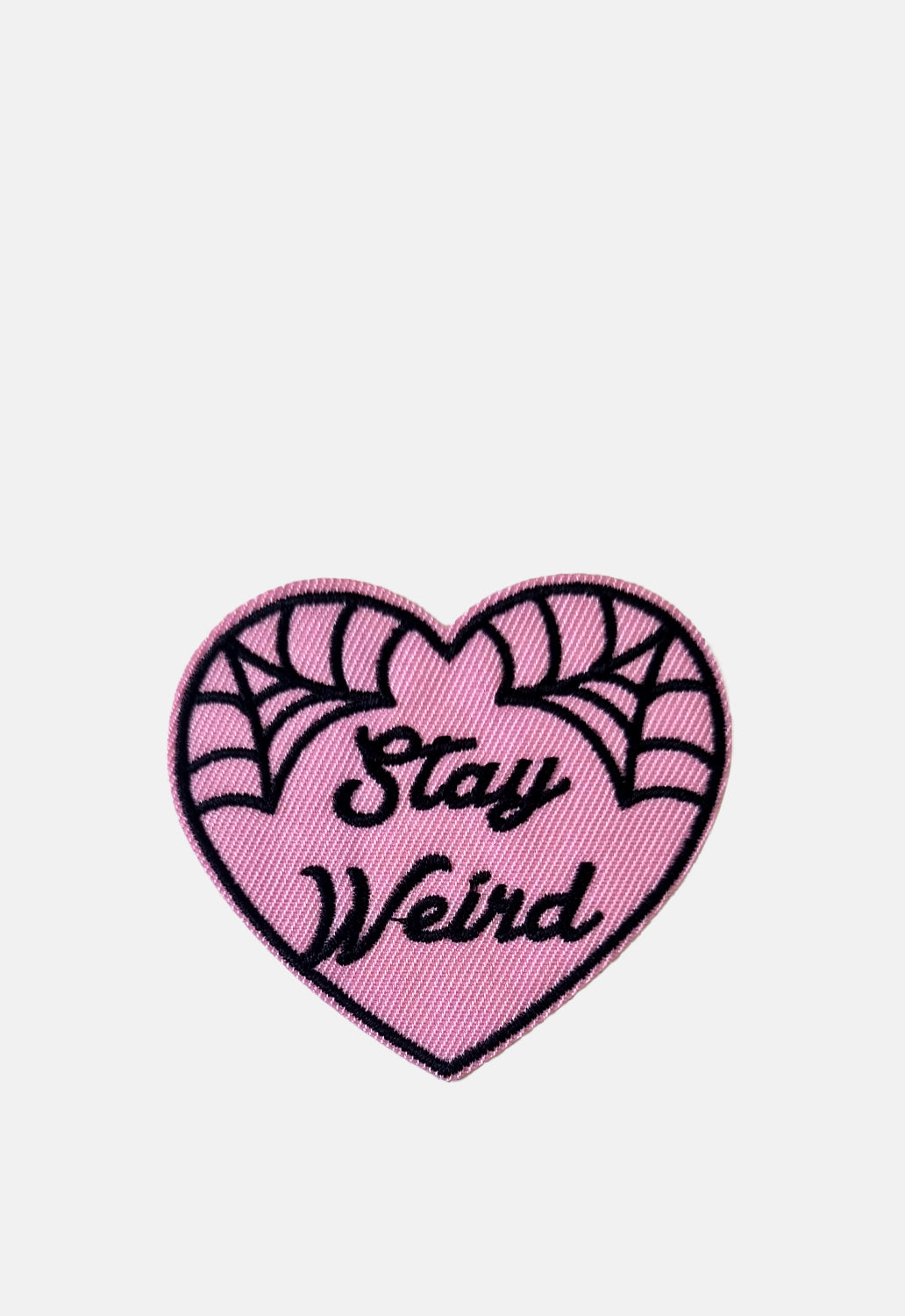 Stay Weird Heart Patch