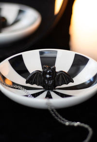 Striped Bat Trinket Dish