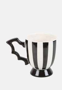 Striped Ceramic Teacup