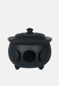 Triple Moon Cauldron Pot