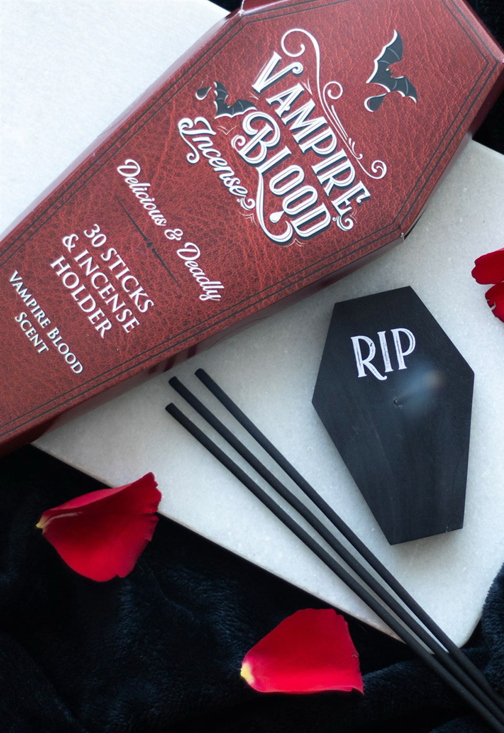 Vampire Blood Incense Sticks & Holder