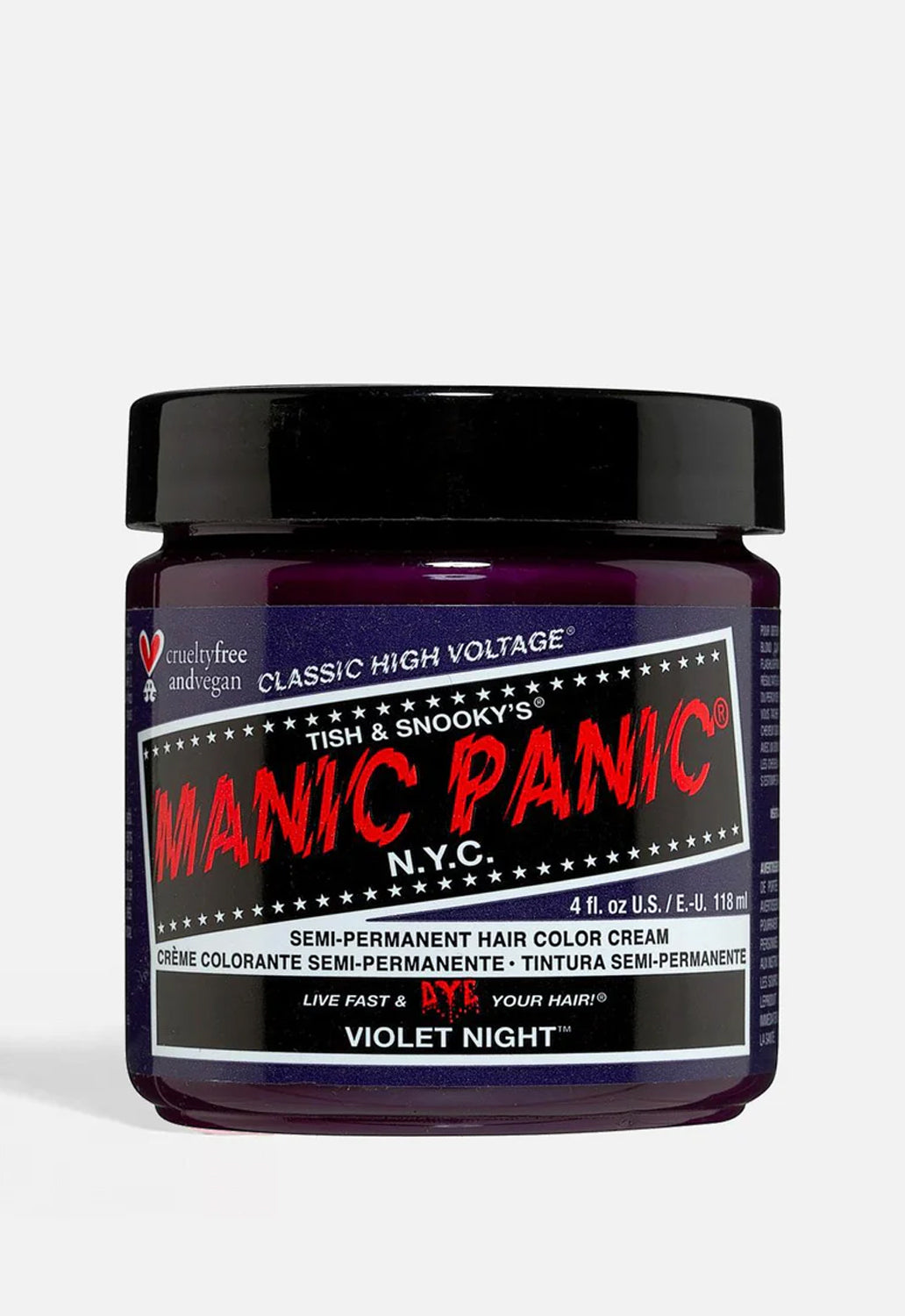 Violet Night High Voltage Hair Dye