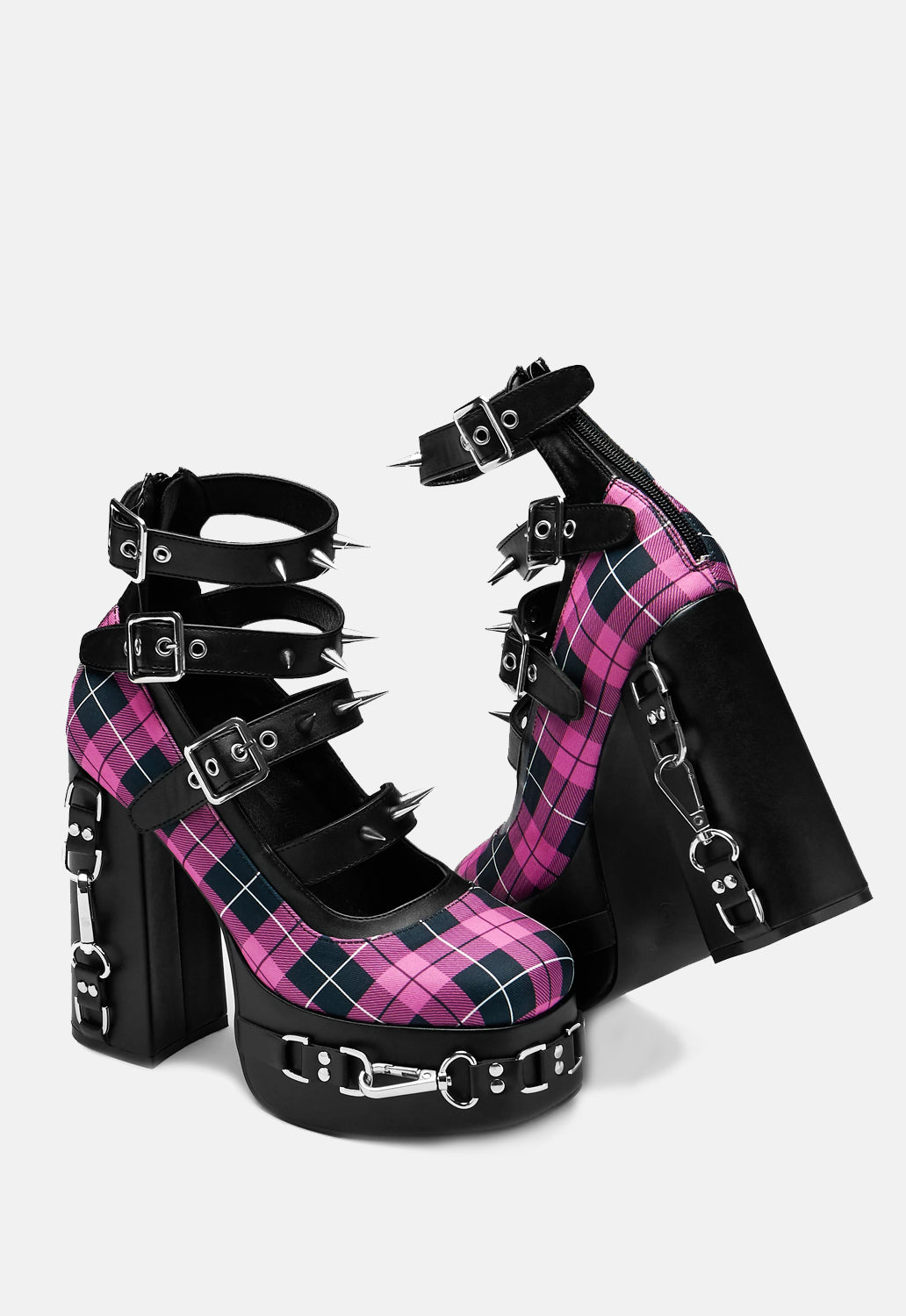 Wasted Reasons Platform Chain Heels