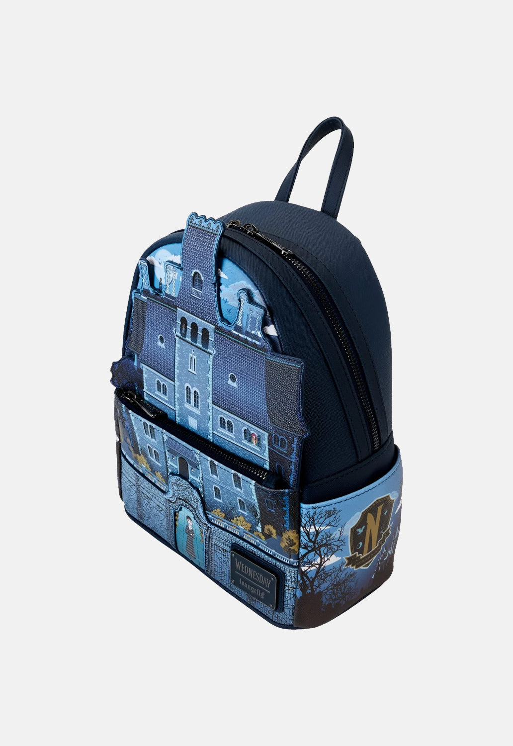 Wednesday Nevermore Academy Mini Backpack