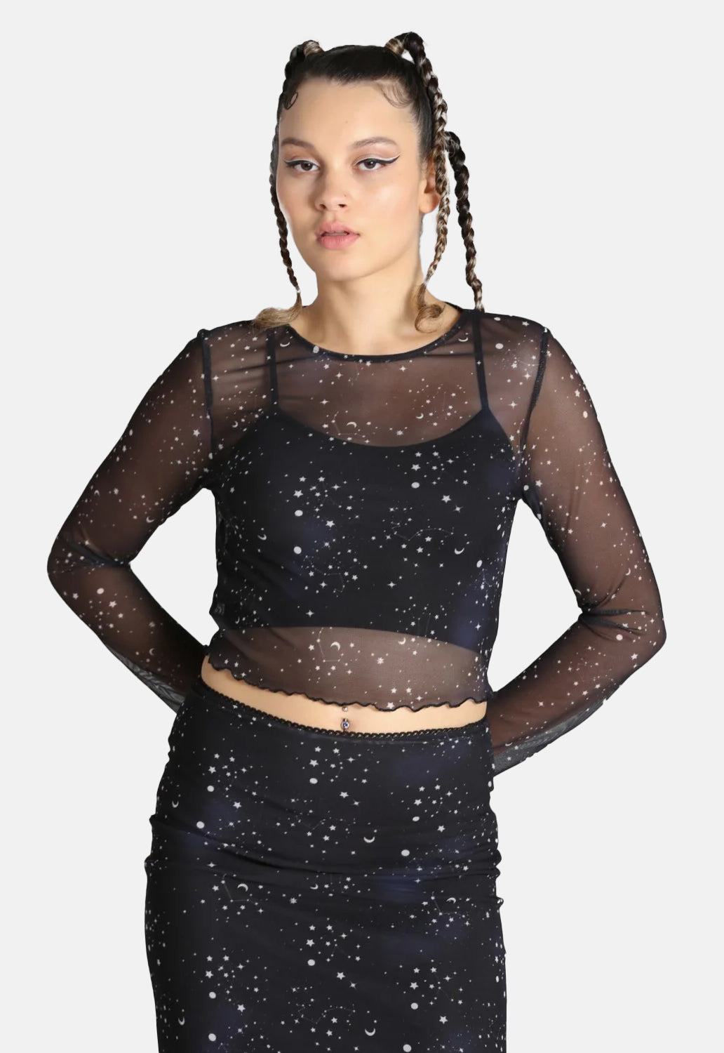 Zodiac Mesh Top