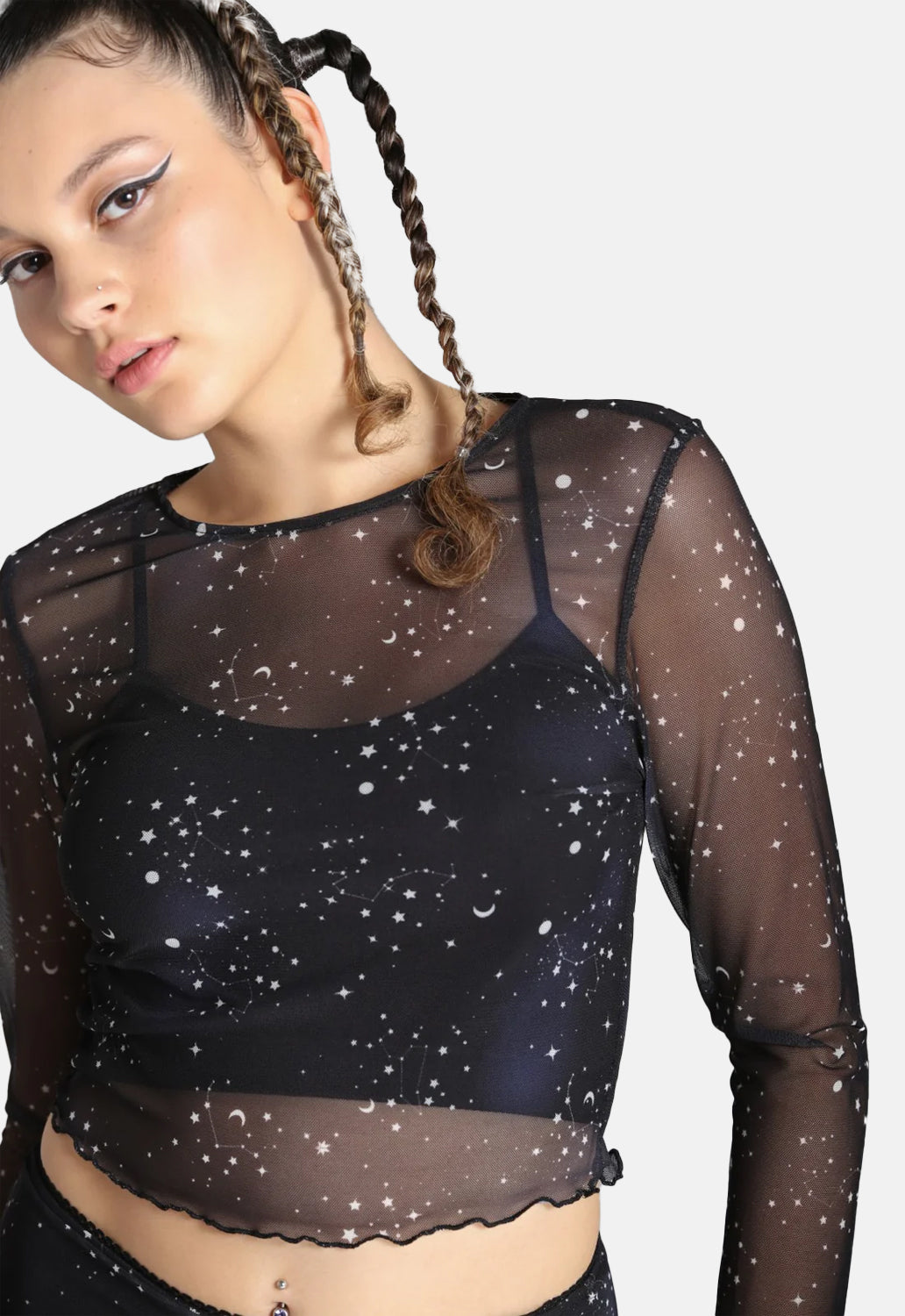 Zodiac Mesh Top