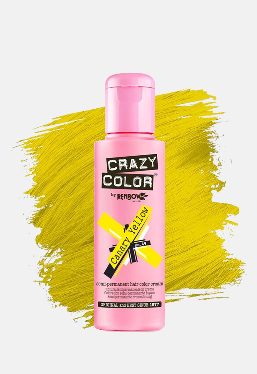 Canary Yellow Hair Dye